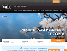 Tablet Screenshot of hotelassen.nl